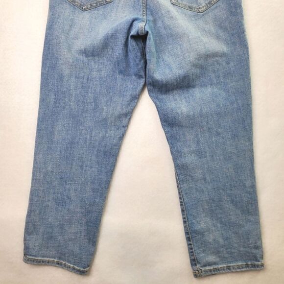 Ella Moss High Waist Medium Wash Straight Jeans Size 14/32 Retro - Picture 11 of 13